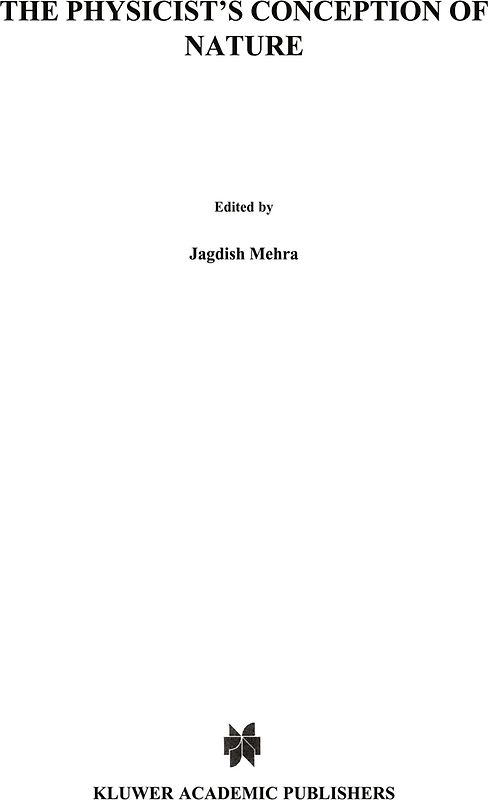 The Physicist's Conception of Nature