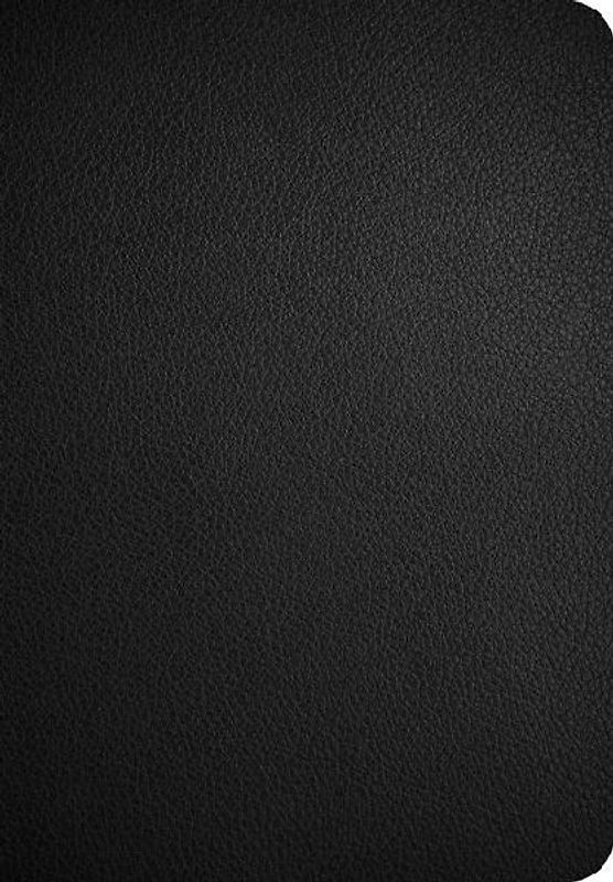 CSB Personal Size Giant Print Bible, Optimal Type, Digital Study Edition, Black Genuine Leather