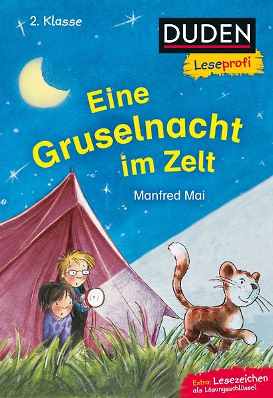 Duden Leseprofi – Eine Gruselnacht im Zelt, 2. Klasse