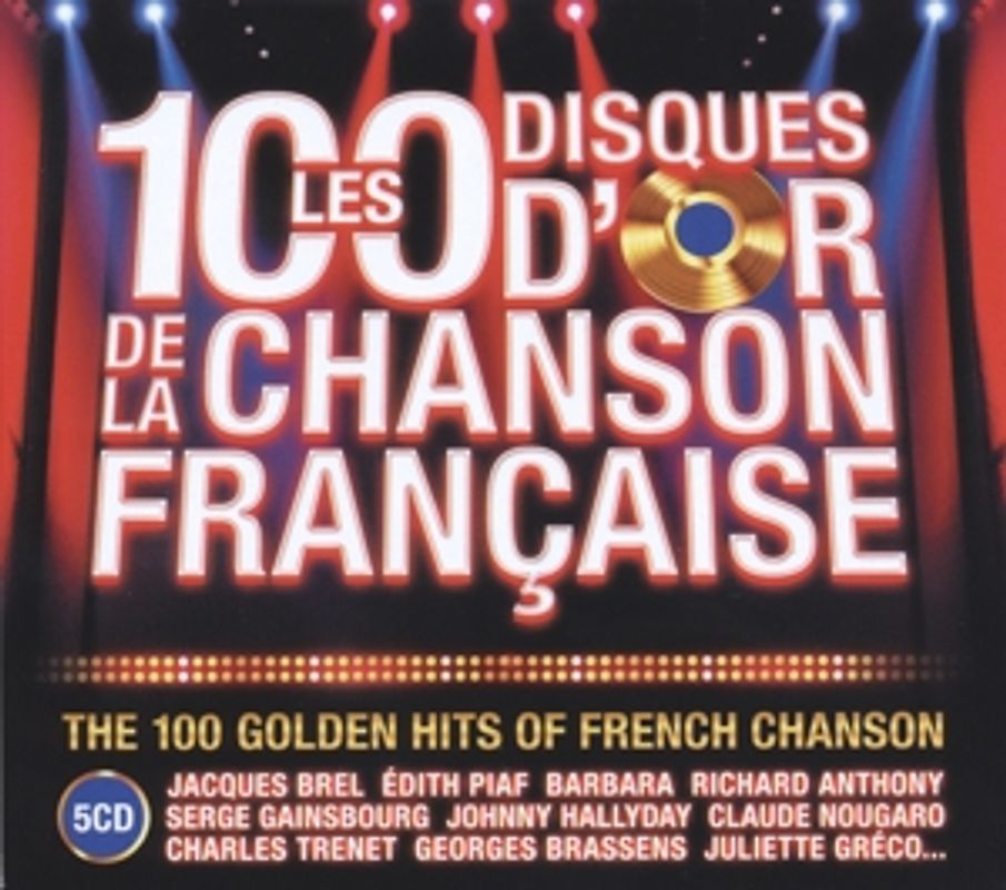 Various - The 100 Golden Hits Of French Chanson [5 CDs]