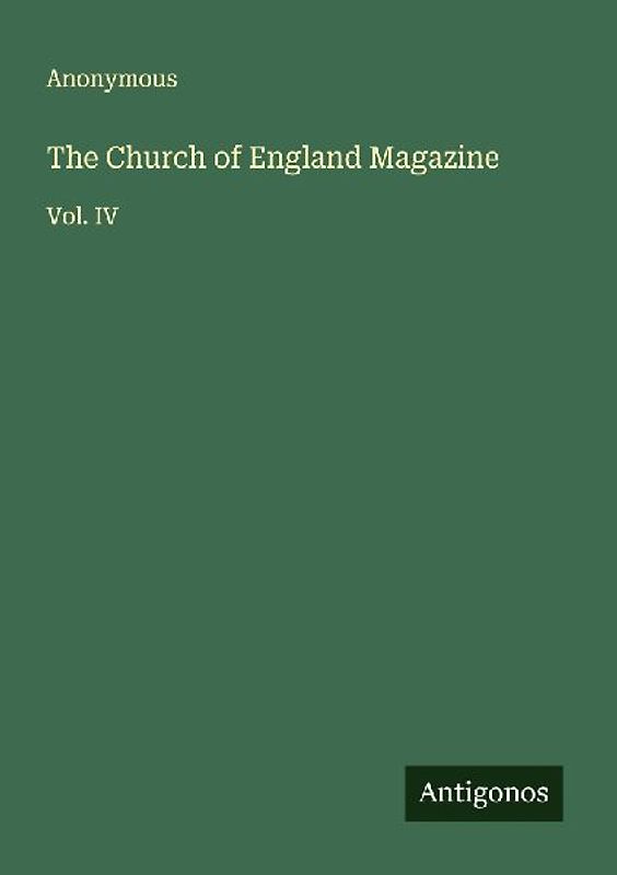 The Church of England Magazine