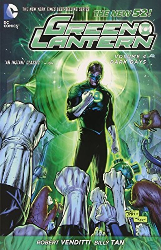 The New 52: Green Lantern: Vol. 4 - Dark Days - Robert Venditti [Hardcover]