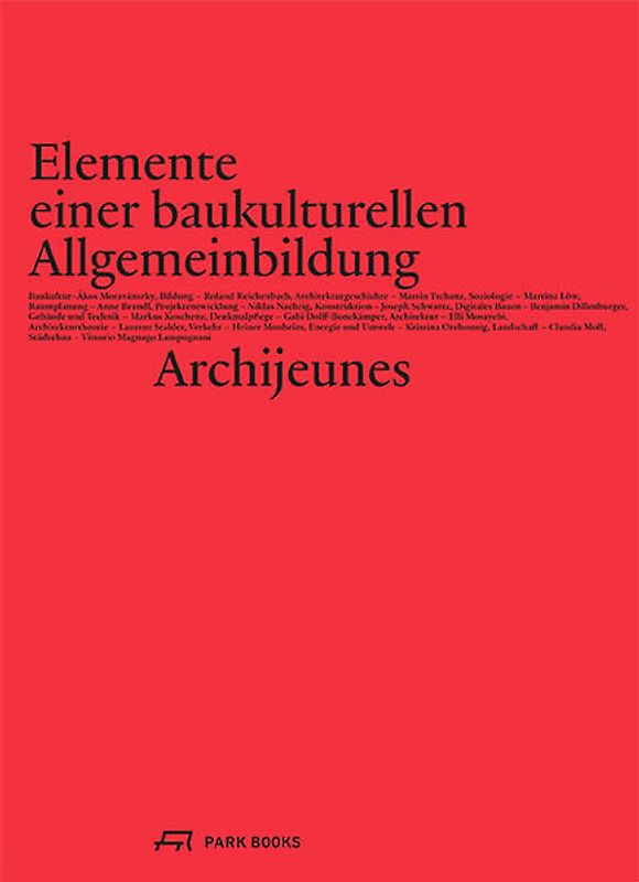 Elemente einer baukulturellen Allgemeinbildung