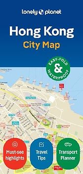 Lonely Planet Hong Kong City Map