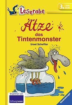 Leserabe Schulausgabe in Broschur - Ätze, das Tintenmonster