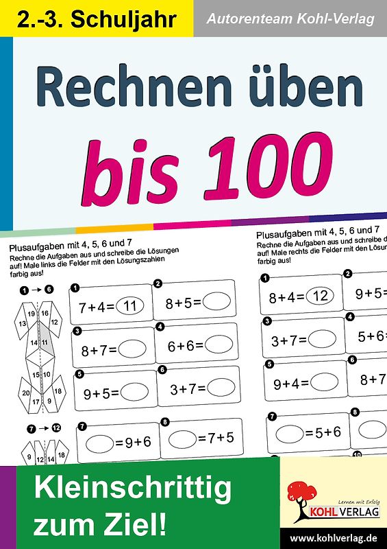 Rechnen üben bis 100