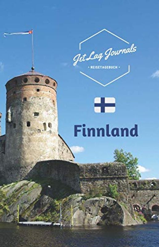 JetLagJournals • Reisetagebuch Finnland: Erinnerungsbuch zum Ausfüllen | Reisetagebuch zum Selberschreiben für den Finnland Urlaub