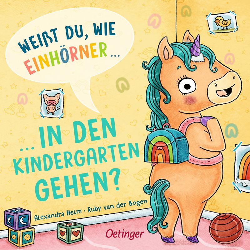 Weißt du, wie Einhörner in den Kindergarten gehen?