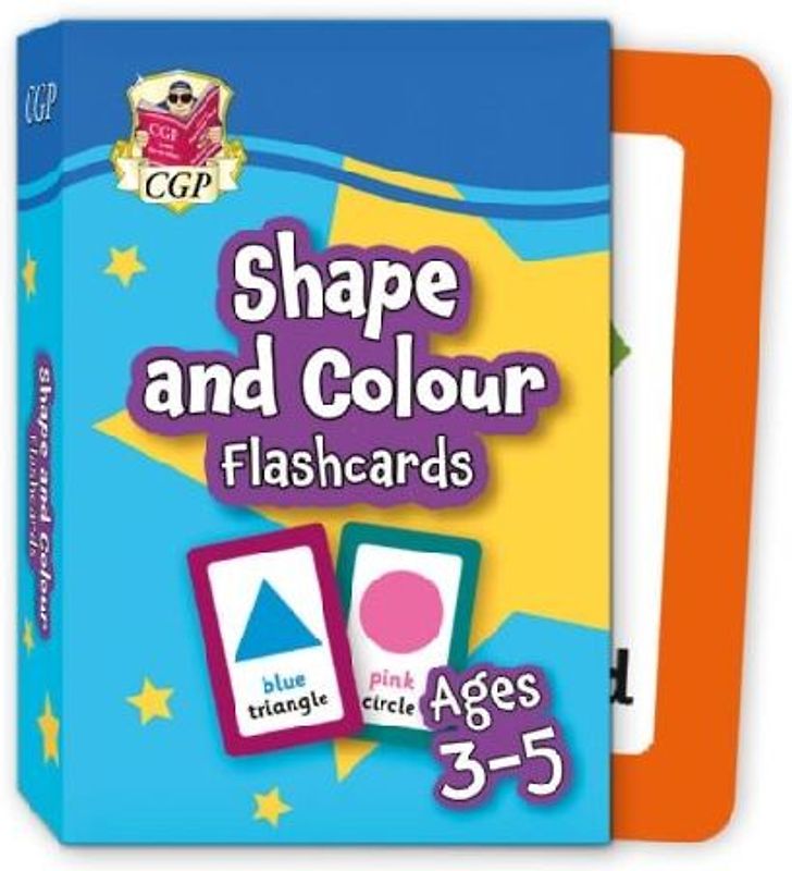 Shape & Colour Flashcards for Ages 3-5