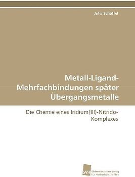 Metall-Ligand-Mehrfachbindungen später Übergangsmetalle