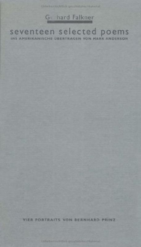 seventeen selected poems