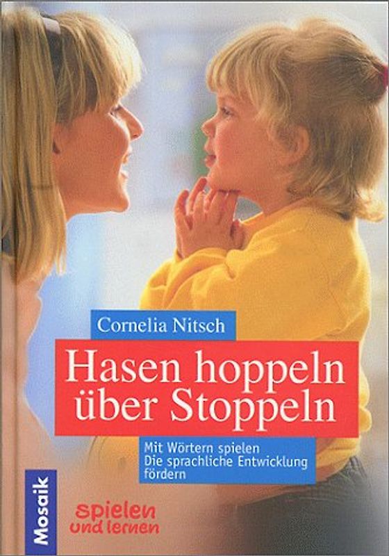 Hasen hoppeln über Stoppeln