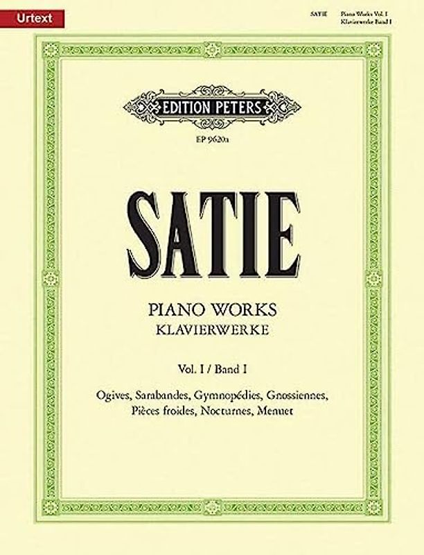 Satie, Klavierwerke, Band 1 - Erik Satie