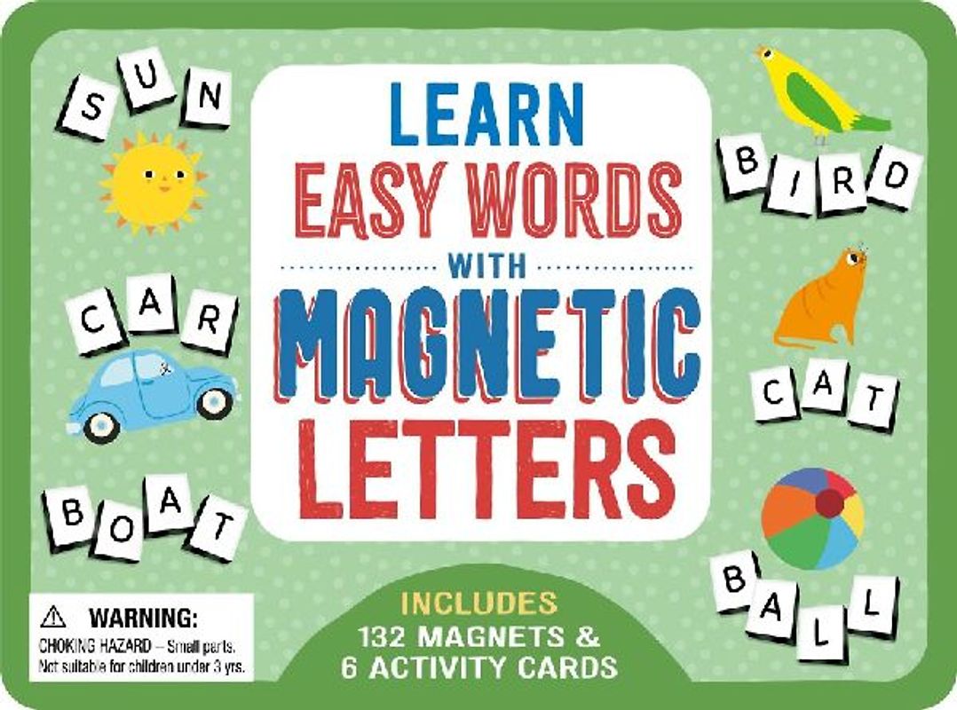 Learn Easy Words with Magnetic Letters