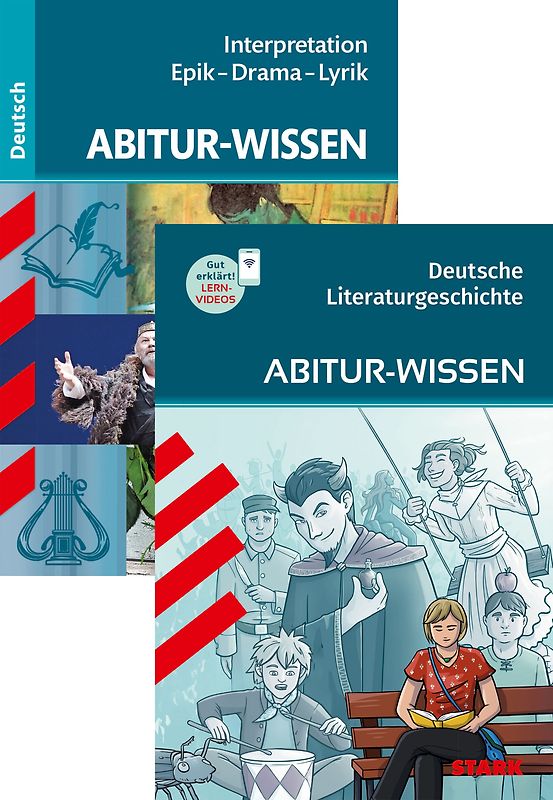 STARK Deutsch Vorteilspaket - Abitur-Wissen - Literaturgeschichte/Interpretationen Epik, Drama, Lyrik
