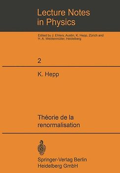Theorie de la renormalisation