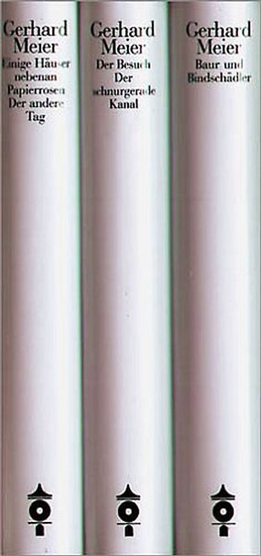 Werke. Werkausgabe in 3 Bänden