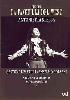 PUCCINI / STELLA / NHK SYM ORCH / DE FABRITIIS FANCIULLA DEL WEST / SUB B&W