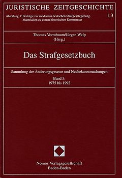 Das Strafgesetzbuch