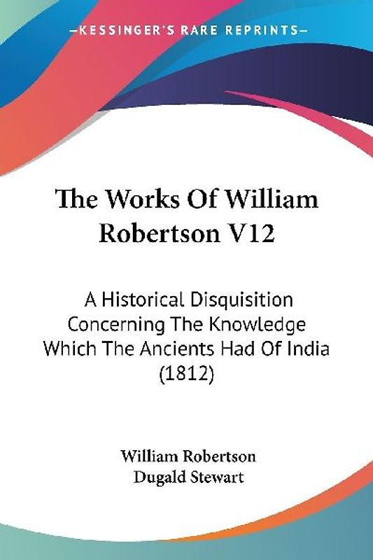 The Works Of William Robertson V12