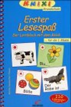 Erster Lesespass. Der Lernblock mit dem Knick für die 1. Klasse