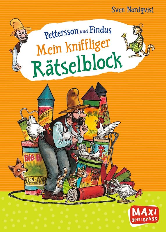 Pettersson und Findus - Mein kniffliger Rätselblock