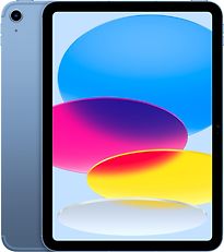 Image of Apple iPad 10,9 256GB [wifi + cellular, model 2022] blauw (Refurbished)