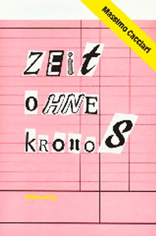 Zeit ohne Kronos