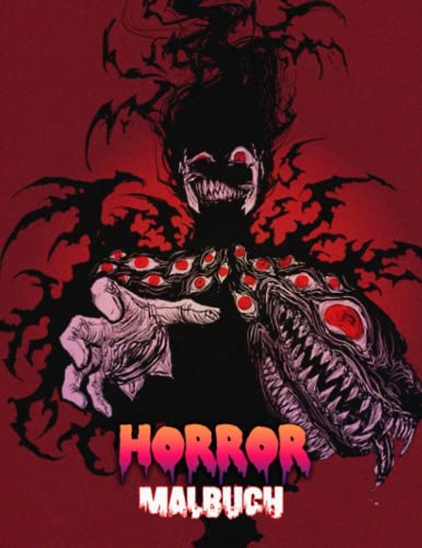 Horror Malbuch: Gruselige Kreaturen und gruselige Serienmörder aus klassischen Horrorfilmen Weihnachtsgeschenke für Erwachsene und Kinder mit 30 Malvorlagen in hoher Qualität