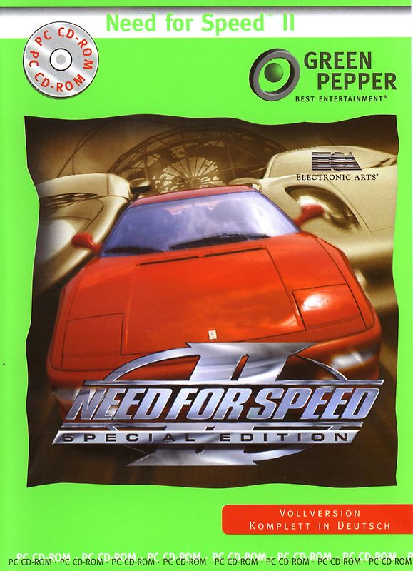 Need For Speed II - Special Edition [Green Pepper] PC Spiele