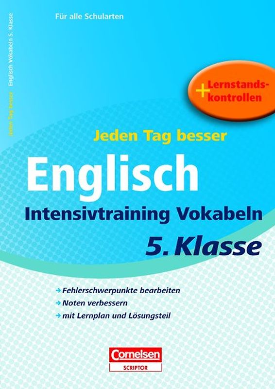 Jeden Tag besser - Englisch Intensivtraining Vokabeln 5. Klasse