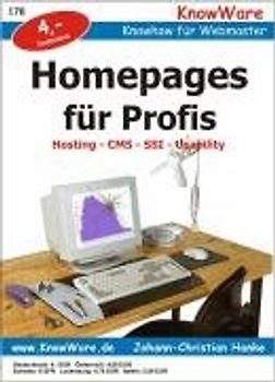 Homepages für Profis. Hosting, CMS, SSI, Usability
