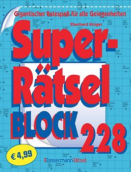 Superrätselblock 228 (5 Exemplare à 4,99 €)