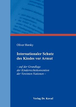 Internationaler Schutz des Kindes vor Armut