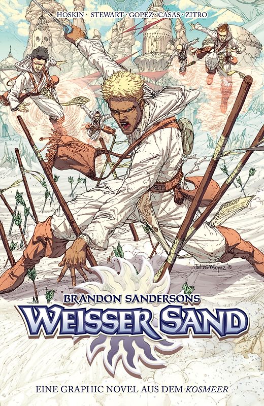 Brandon Sandersons Weißer Sand - Eine Graphic Novel aus dem Kosmeer