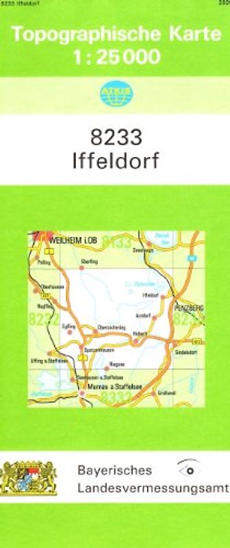 TK25 8233 Iffeldorf