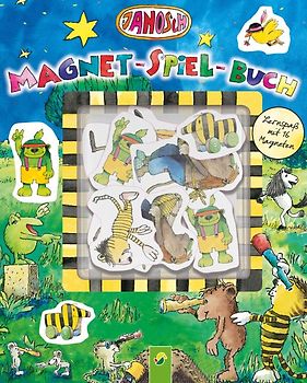 Janosch Magnet-Spiel-Buch. Lernspaß mit 16 Magneten