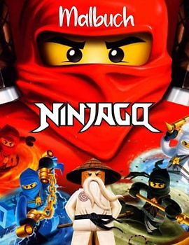 Ńinjago Malbuch: Entdecken Sie die Welt von Ńinjago mit diesem Malbuch. Jede Seite enthält ein einzigartiges, komplexes Design, das für Kinder und Erwachsene gleichermaßen geeignet ist.
