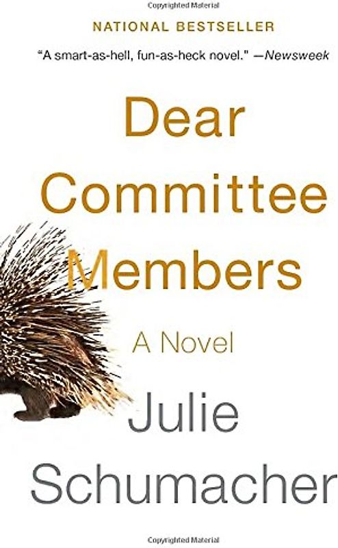 Dear Committee Members - Schumacher, Julie