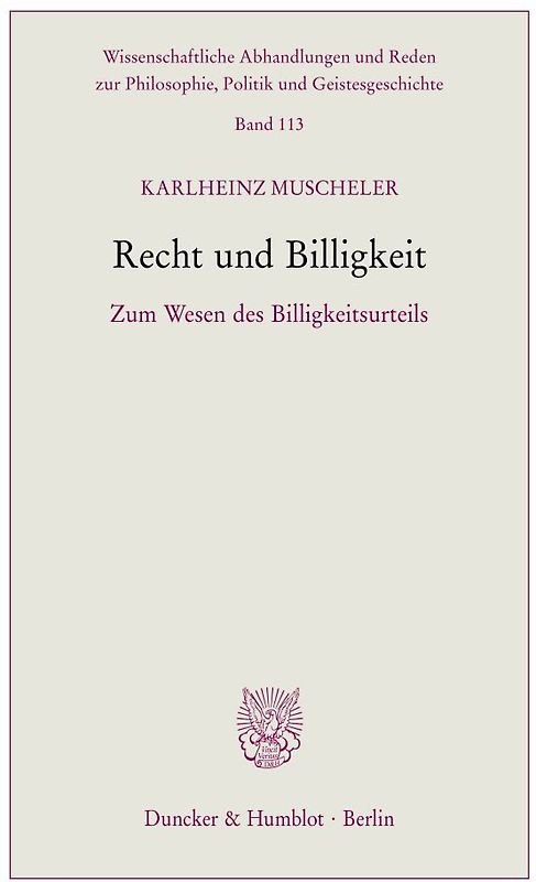 Recht und Billigkeit