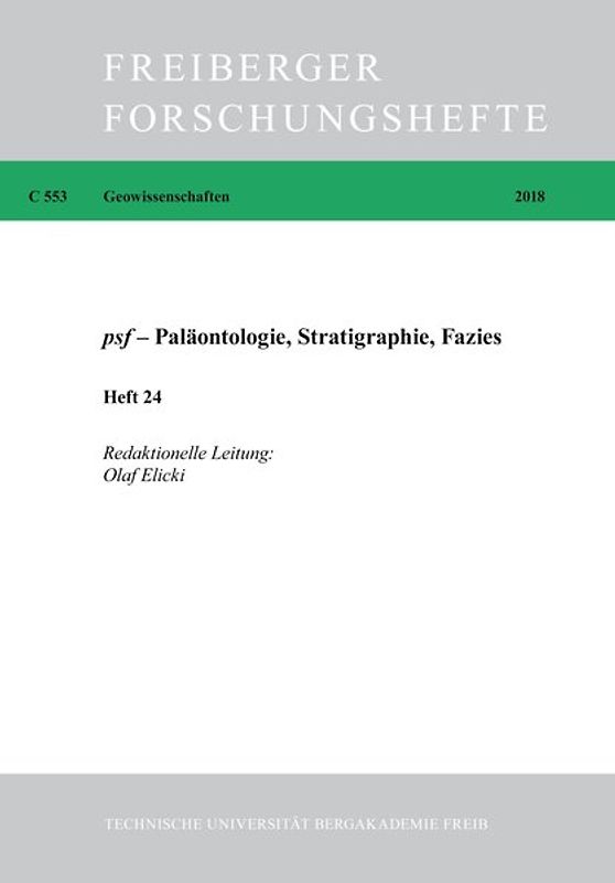psf - Paläontologie, Stratigrphte, Fazies