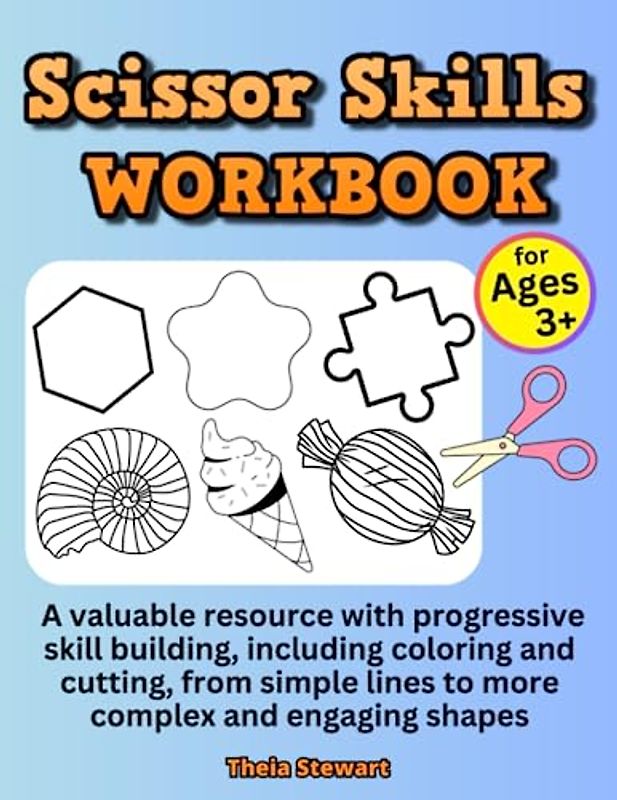 Scissor Skills Workbook