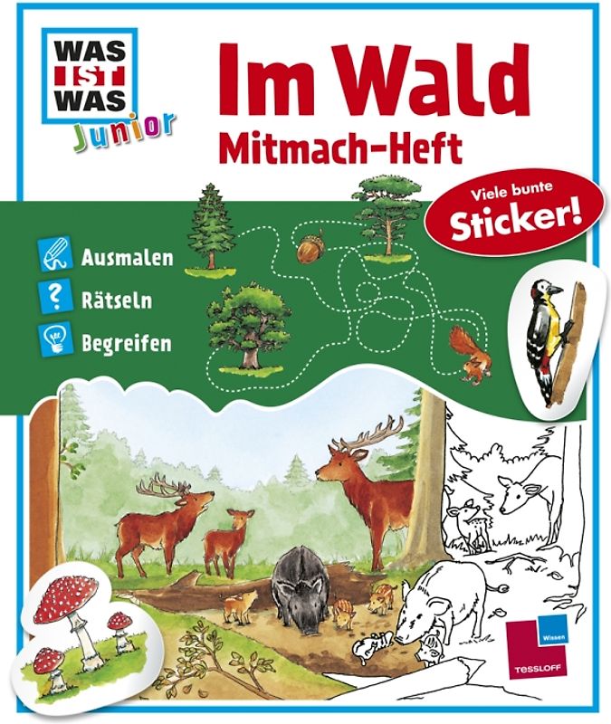 Mitmach-Heft Im Wald