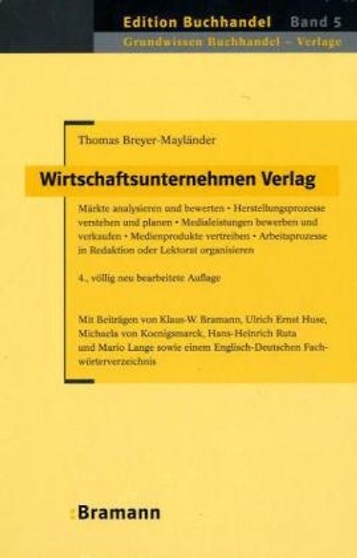 Wirtschaftsunternehmen Verlag