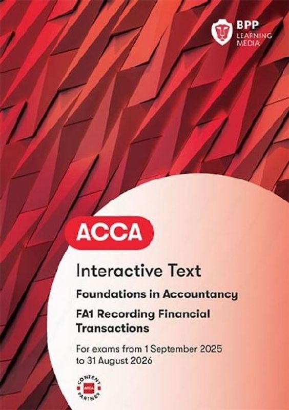 FIA Recording Financial Transactions FA1