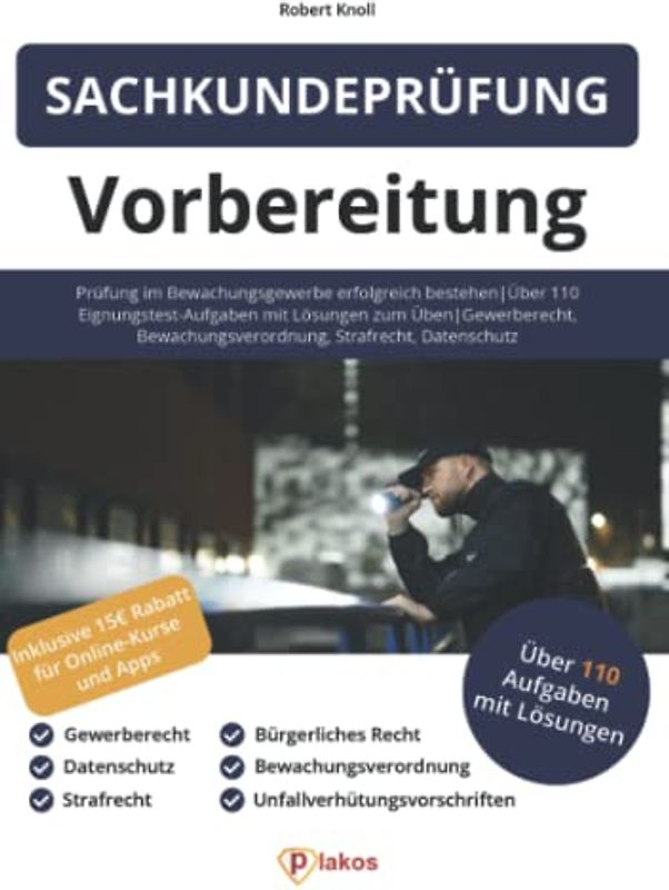 Sachkundeprüfung 34a GewO Vorbereitung
