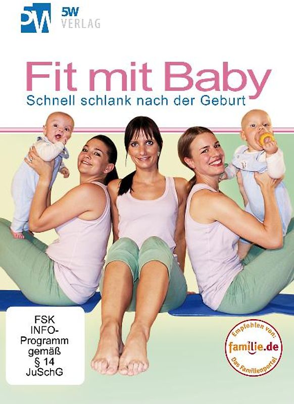 Fit mit Baby - Schnell schlank nach der Geburt (Rückbildungsgymnastik mit Baby) - Bianca Rost DVD
