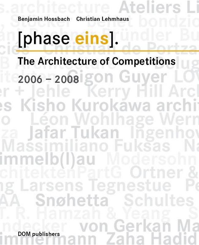 [phase eins]. The Architecture of Competitions