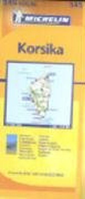 Korsika. 1:150000