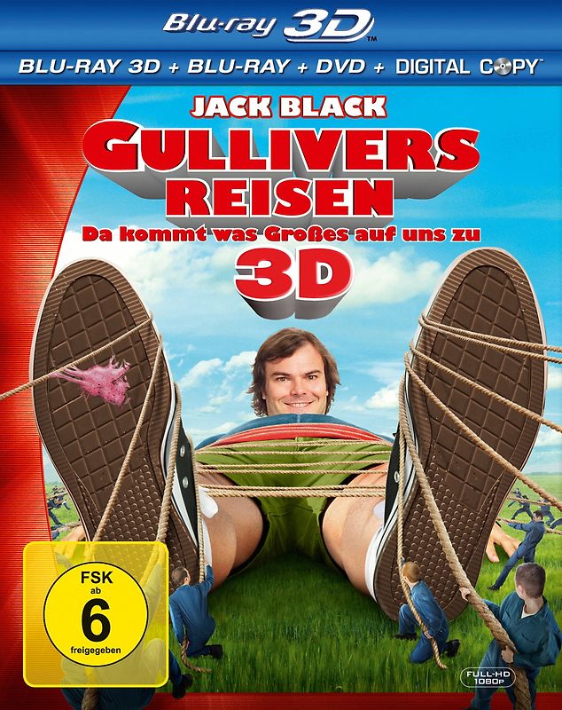 Gullivers Reisen - Da kommt was Großes auf uns zu [3D Blu-ray + Blu-ray & DVD] 3D Blu-ray Disc